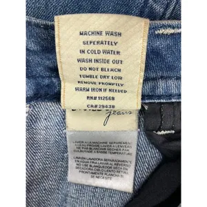 Miss Me Bootcut Womens Jeans Sz 27 Bling Rhinestone Distressed Denim Flap Pocket thumbnail 9
