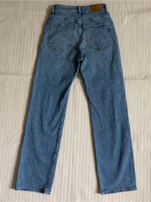 Madewell The Curvy ‘90s Straight Jean in Enmore Wash Size 25 Medium Vintage Wash thumbnail 9