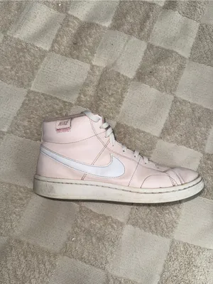 Nike Women’s‎ Pink Leather High-Top Sneakers size 10 thumbnail 5