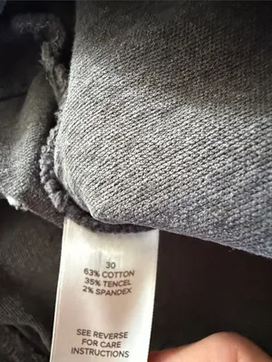 EVEREVE Emerson Utility Barrel Pants Charcoal Gray High Rise Size 30 ECV2158 thumbnail 4