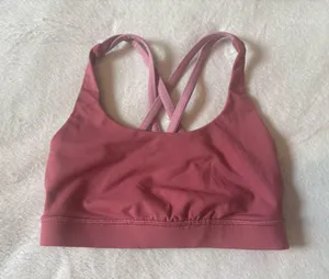 Lululemon Energy Bra / Cherry Tint - Size 4 thumbnail 1