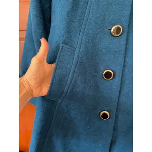 Y2K 90s Baby Phat Wool blend trench coat Small thumbnail 2