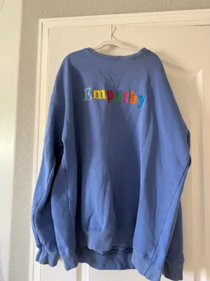 The Mayfair Group EMPATHY ALWAYS crewneck Blue thumbnail 3