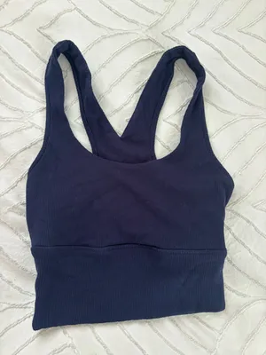 Soft navy tank Blue Size XS thumbnail 3