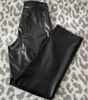 Abercrombie Leather Pants thumbnail 1
