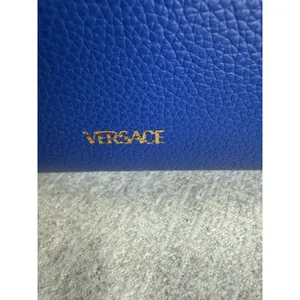 Versace Virtus Top Handle In Versace Blue thumbnail 4