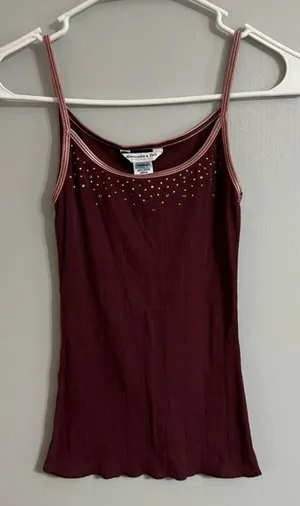 Abercrombie & Fitch Tank Top Size Small Y2K Era thumbnail 1