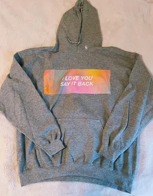 Lonely Ghost Patch Hoodie thumbnail 1