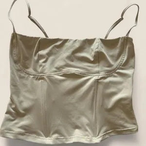 Edikted Beige cream square Corset Cami Top Size Large thumbnail 1
