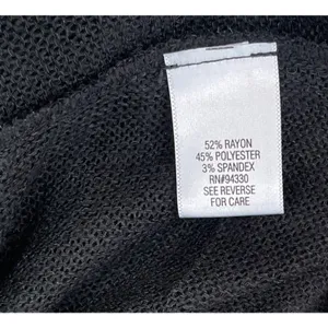 Sheer Lightweight Shrug Size Small Black Cardigan Dark Fairy Emo Indie Sleaze thumbnail 6