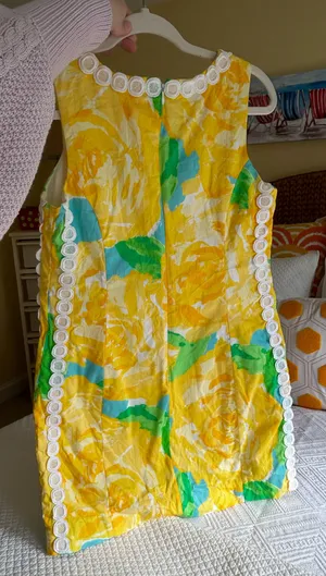 Lilly Pulitzer Mila Lace Shift First Impressions thumbnail 4
