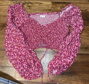 Aeropostale Long Sleeve Crop Top thumbnail 1