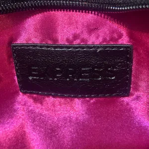 Express Black and Pink Satin Clutch thumbnail 5