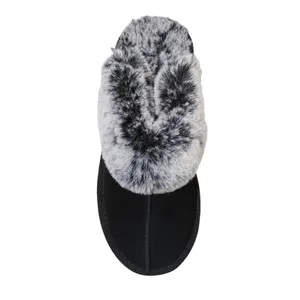 NWT Stars Above Womens Chandra Scuff Slippers 88498520 Black 6M thumbnail 3