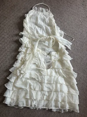 ZARA White Mini Dress thumbnail 5