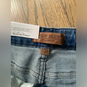 NWT Judy blue 7/28 jeans main squeeze high waist thumbnail 4