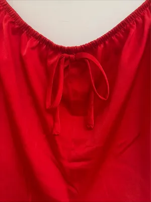 No Boundaries New! Red Satin Heart Pocket Sleep Set size XXL (20) thumbnail 8