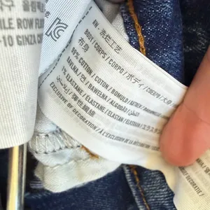 Abercrombie & Fitch Curve Love Super Dark High Rise The Skinny Ankle Jeans 0/25 thumbnail 12