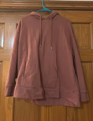Target Oversized Hoodie Maroon thumbnail 1