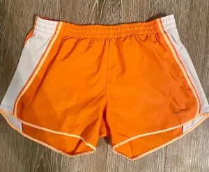 Nike Orange Gym Shorts thumbnail 1