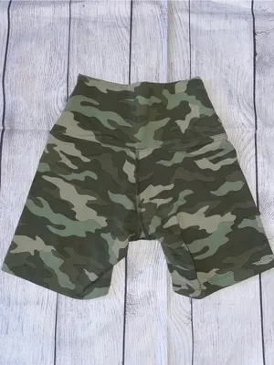 Victoria's Secret Pink High-Waist Camo Active Shorts thumbnail 2