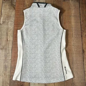 2010 Olympics Sunice Vancouver Vest Small White Gray Olympic Logo Zip Jacket thumbnail 7