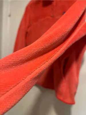 Patagonia Re-Tool Snap-T Sz:XL Pullover coral Polartec fleece chest pocket Soft. thumbnail 11