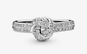 Pandora Shimmering Love Knot Ring thumbnail 2