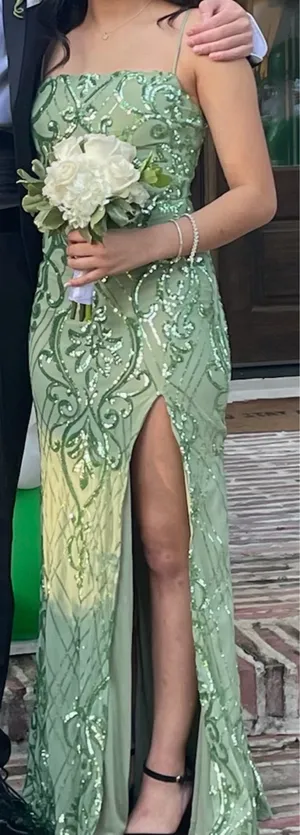 Windsor Green Maxi Dress Formal thumbnail 3