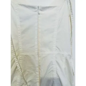 DUNST Women's White Flattering V-Neckline Skirt Flowy A-Line Maxi Dress Size XS thumbnail 11
