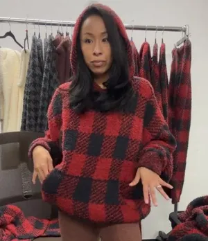SKIMS Cozy Knit Hoodie thumbnail 1