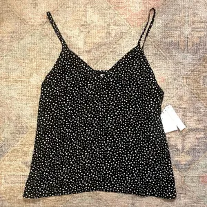 NWT!! ABOUND Polka Dot Tank Top thumbnail 1