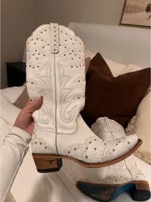 White Lane Cowboy Boots Size 8 thumbnail 5