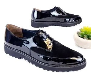 Tamaris patent leather shoes sz 38 D19‎ thumbnail 1