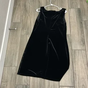 CDC velvet dress Black Size 14 thumbnail 5