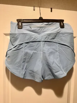 Women's Lined Baby Blue Running Shorts - Brand new! thumbnail 2