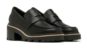 Black Sorel Heeled Loafer Joan Now thumbnail 1