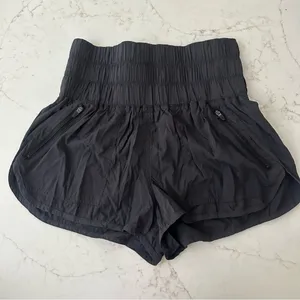FP Movement by Free People Black Shorts with pocket Size Small thumbnail 1