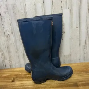 Hunter‎ Women's Original Tall Rain Boots Navy Blue Size 5 thumbnail 4