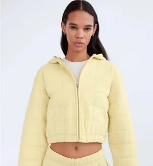 Aritzia TNA Quilted Sweatshirt thumbnail 3