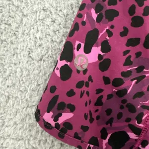 Lululemon Track That Shorts 5" Cheetah‎ Camo Athletic Athleisure Gym Women's 4 thumbnail 3