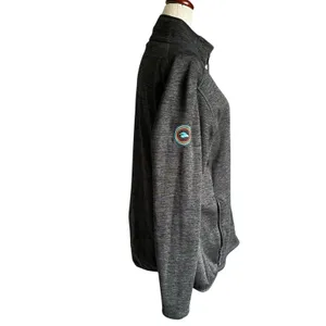 The North Face Gray Full Zip With Patch Fleece Jacket Women's Size XL | 59-2 thumbnail 3