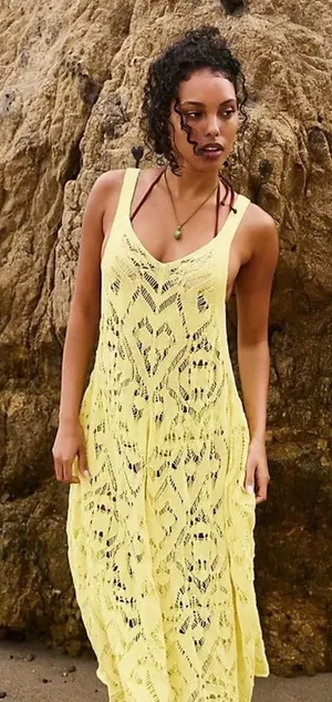 Free people Bianca Fauxchet Midi dress thumbnail 1