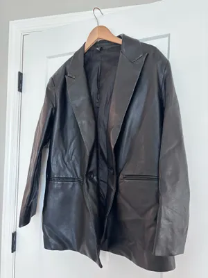Windsor Leather Blazer thumbnail 2