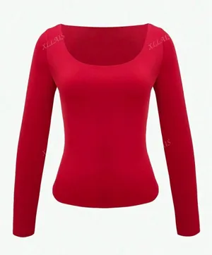 SheIn Red  Top thumbnail 3