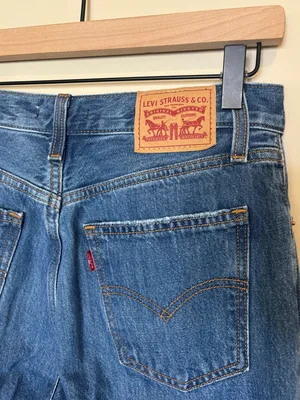 Levi’s Low Pro Straight Leg Distressed Jeans thumbnail 8