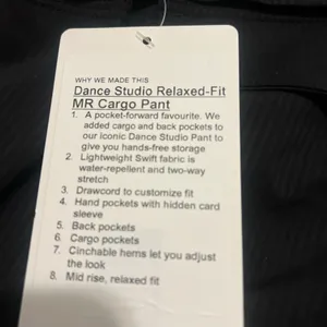 Lululemon Dance Studio Relaxed-Fit Mid-Rise Cargo Pant thumbnail 4