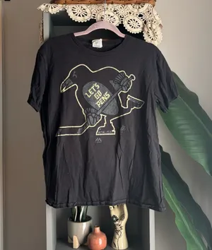 majestic pittsburgh penguins “let’s go pens” graphic tee thumbnail 1