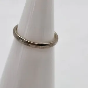 Sterling Silver Plain Band Ring (2) thumbnail 3