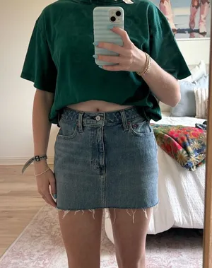 Abercrombie Jean Skirt thumbnail 1